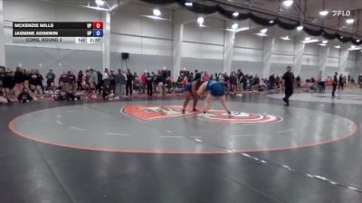207 lbs Cons. Round 2 - Jasmine Adiniwin, Providence vs Mckenzie Mills, Providence