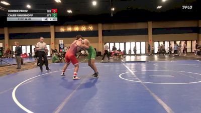 184 lbs C Of 16 #2 - Hunter Perez, Sacred Heart vs Caleb Uhlenhopp, Utah Valley