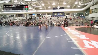 140 lbs Placement (16 Team) - Olivia Ontiveros, Gold Rush vs Ella Rippee, Idaho Red