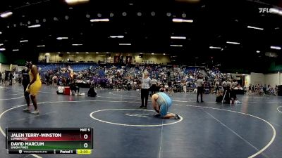 285 lbs Champ. Round 2 - Jalen Terry-winston, Lumberton vs David Marcum, Union Pines