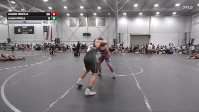 190 lbs Round 1 (4 Team) - Aaron Moccia, Mavericks vs Adam Pitula, Dayton Bandits