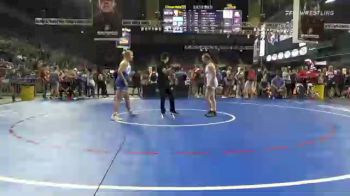 152 lbs Round Of 16 - Alison Evans, Colorado vs Saydey Scholbrock, Iowa