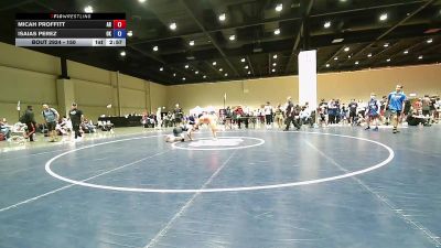 150 lbs Champ. Round 1 - Micah Proffitt, AR vs Isaias Perez, OK