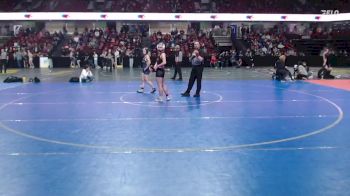 120 lbs Champ. Round 2 - Lola Smith, Boise vs Kendal Hayes, Meridian
