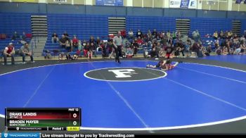 63 lbs Round 2 (4 Team) - Braden Mayer, North Posey vs Drake Landis, Jet WC