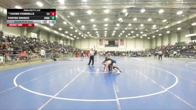 184 lbs Quarterfinal - Porter Gresko, Merchant Marine vs Xavier Pommells, Ithaca