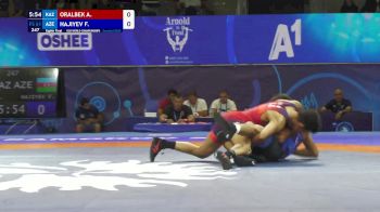 61 kg 1/8 Final - Allan Oralbek, Kazakhstan vs Farhad Hajiyev, Azerbaijan