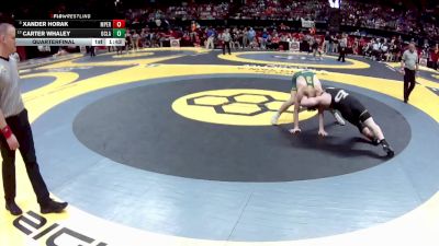 D1-190 lbs Quarterfinal - Xander Horak, Mass. Perry vs Carter Whaley, Oregon Clay