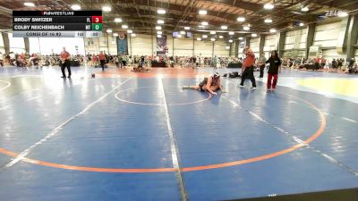 195 lbs Consi Of 16 #2 - Brody Switzer, FL vs Colby Reichenbach, MT