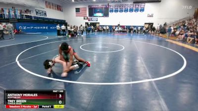 138 lbs Champ. Round 2 - Trey Breen, Tongue River vs Anthony Morales, Scottsbluff