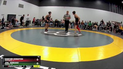 119 lbs Semis & 1st Wrestleback (8 Team) - Sanchir Edington, Team Batty vs Joel Serrano, Triumph