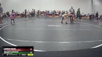 65 lbs Cons. Semi - Bennett Dawson, Oklahoma Elite vs Landon Pease, Tift County Wrestling Academy