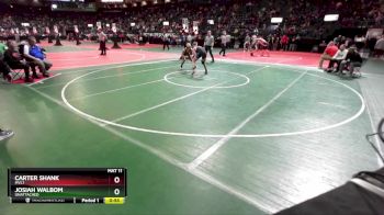 152 lbs Cons. Round 4 - Josiah Walbom, Unattached vs Carter Shank, MVL1