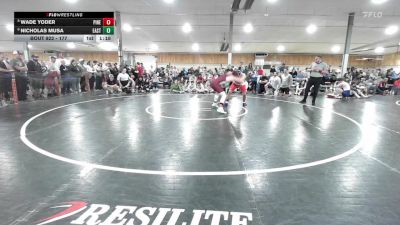 177 lbs Quarterfinal - Wade Yoder, Pine Grove vs Nicholas Musa, East Stroudsburg
