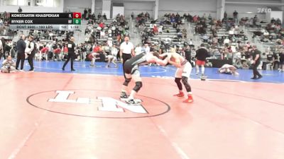 160 lbs 7th Place - Konstantin Khaspekian, FL vs Ryker Cox, NY