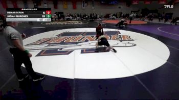 184 lbs Cons. Round 1 - Josiah Morones, Eureka vs Demar Dixon, North Central