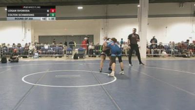 132 lbs Round Of 256 - Logan Svoboda, NE vs Colton Schmiesing, NY