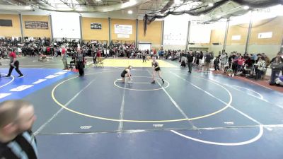 120 lbs Quarterfinal - Irie Byers, North Kingstown vs Saylor Pizzi, Ponaganset