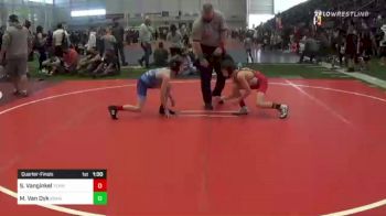 77 lbs Quarterfinal - Shane Vanginkel, Team So Cal vs Mason Van Dyk, Granite WC