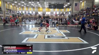 78 lbs Round 1 - Landon Zinser, Moyer Elite Wrestling vs Ryder Klobassa, Viking Wrestling Club (IA)