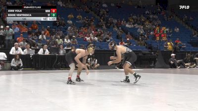 125 lbs Placement Matches (16 Team) - Jore Volk, Minnesota vs Eddie Ventresca, Virginia Tech