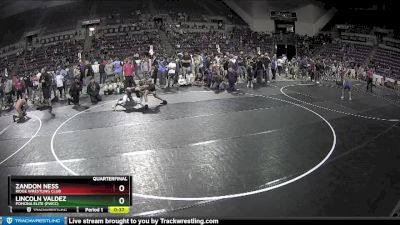 97 lbs Quarterfinal - Lincoln Valdez, Pomona Elite (PWCC) vs Zandon Ness, Ridge Wrestling Club