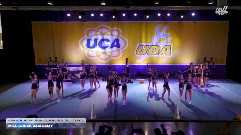 Mill Creek Academy [2025 Junior High Non Tumbling DI Day 1] 2025 UCA Florida Regional
