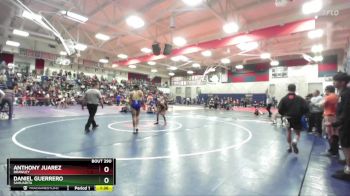 120 lbs Champ. Round 3 - Daniel Guerrero, Sahuarita vs Anthony Juarez, Brawley