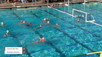 Corona Del Mar vs. Orange Lutheran - Girls Southern CA Water Polo Champ