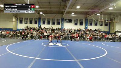 215 lbs Round Of 16 - Logan Hauck, Whittier vs Atilio Colon, Lowell