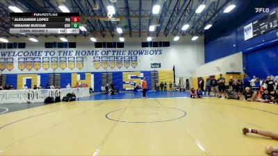 150 lbs Cons. Round 2 - Alexander Lopez, Park Vista Community vs Ibrahim Rustam, Osceola (Kissimmee)