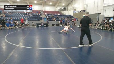 120 lbs Abe Heysinger, Iowa Red vs Cohen Reer, Ohio