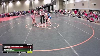 190 lbs Round 2 - Dannah Matzenbacher, North Point vs Ava Huske, Alma-Wabaunsee HS