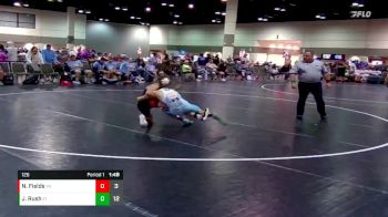 126 lbs Round 2 (16 Team) - Jackson Rush, PECO Boys vs Noah Fields, Terre Haute Black