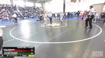 133 Girls Semifinal - Kyli Stanley, Granite Hills vs Hayden DeLong, Southwest (El Centro)