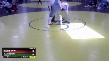 285 lbs Round 4 (8 Team) - Gabe Simons, Millard vs Randy Smith, Bear River