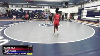 145 lbs Round 2 (4 Team) - Jeanine Field, Utah 1 vs Meleana Fager, Utah 2