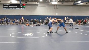 285 lbs Round Of 16 - Ben Young, Coast Guard vs Takuma Steinburger, Maine Maritime Academy