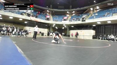 190 lbs Cons. Round 3 - Christian Paige, Unattached vs Alex Martinez, Unattached