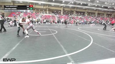 110 lbs Cons. Round 4 - Jace Brackett, Team Grand Valley Elite vs Walker Hobbs, Hays