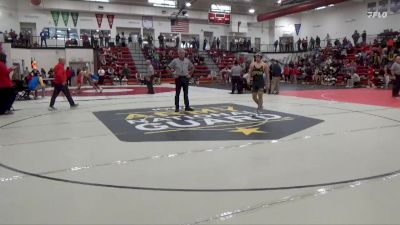 150 lbs Quarterfinal - Otto Topping, Dubuque Hempstead (JV) vs Brody Johnson, Tipton