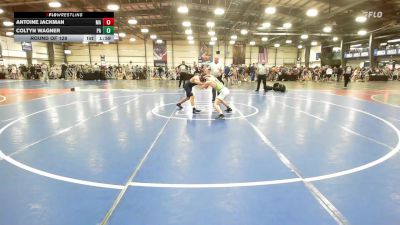 106 lbs Round Of 128 - Antoine Jackman, MA vs Coltyn Wagner, PA