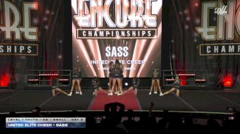 United Elite Cheer - SASS [2025 L1 Youth - D2 - Small Day 3] 2025 Encore Grand Nationals