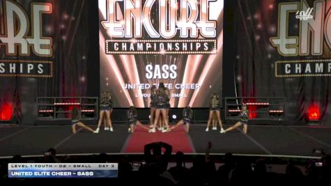 United Elite Cheer - SASS [2025 L1 Youth - D2 - Small Day 3] 2025 Encore Grand Nationals