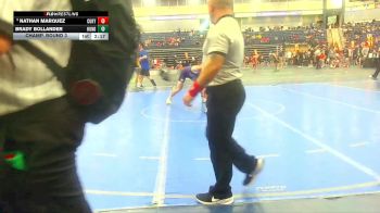 157 lbs Champ. Round 3 - Nathan Marquez, Cumberlands (Ky.) vs Brady Bollander, James Madison University Wc