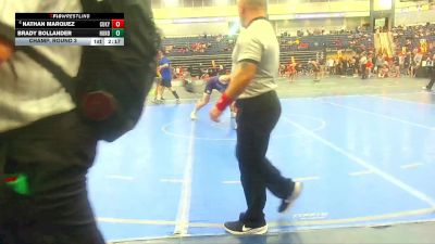 157 lbs Champ. Round 3 - Nathan Marquez, Cumberlands (Ky.) vs Brady Bollander, James Madison University Wc