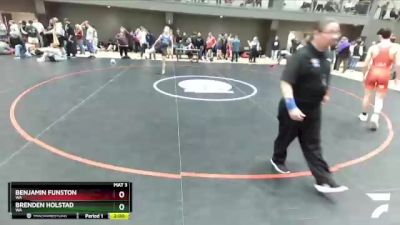 138 lbs Champ. Round 2 - Benjamin Funston, WA vs Brenden Holstad, WA