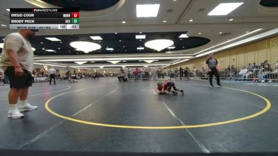 49 lbs Round Of 16 - Diego Coor, Manu Wr Ac vs Brody Peck, Atc