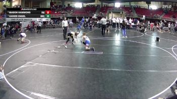 65 lbs 2nd Place Match - Xavier Engel, Hawks Wrestling Club (Lincoln) vs Mason Hammons, Fremont Wrestling Club