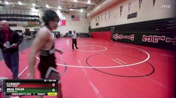 131-134 lbs Round 1 - Brad Pixler, Montbello vs Cj Bailey, Regis Jesuit